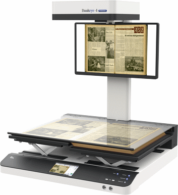 Bookeye V1A Book Scanner Kiosk edition