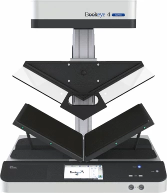 bookeye profession archive book scanner