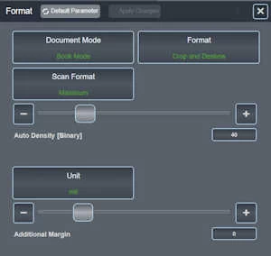 Scan Wizard Format Function