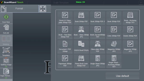 Scan Wizard Templates