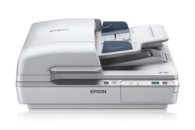 Epson WorkForce DS-7500 scanner front view