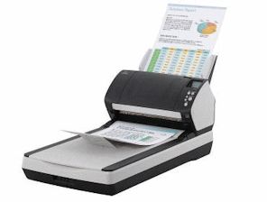 Fujitsu fi-7260 flatbed scanner