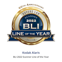 Kodak Scanner Line of the Year banner
