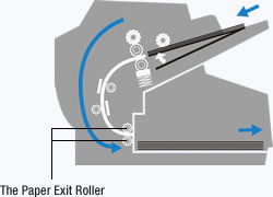 paper ejection control image