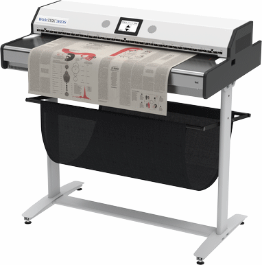 double side newspaper scanner photo