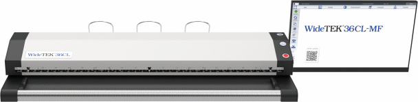 WideTEK CL-MF scanner with 21 monitor