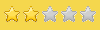 2 Star rating