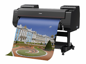 imageprograf Pro 4100 with poster / 