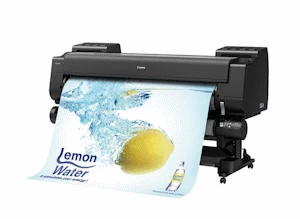 imageprograf Pro 6100 with poster